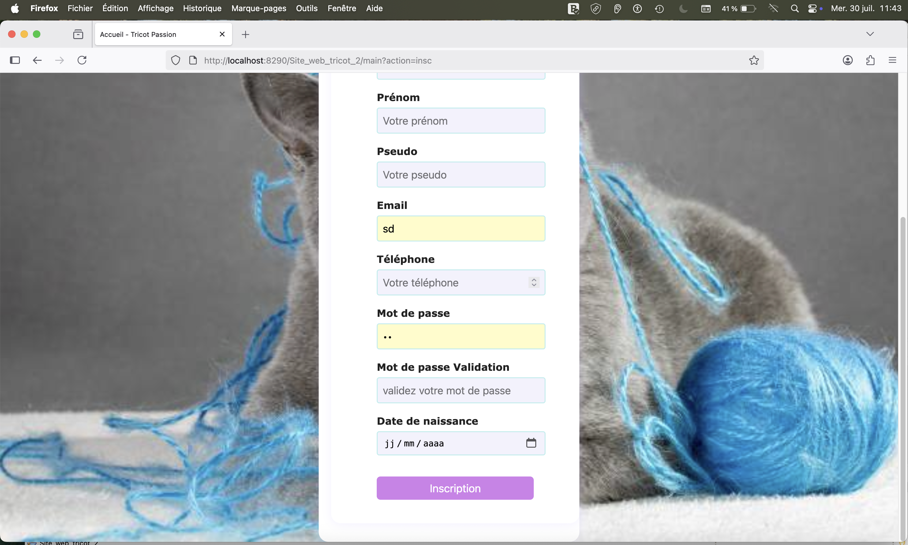 Projet Site Web Dynamique